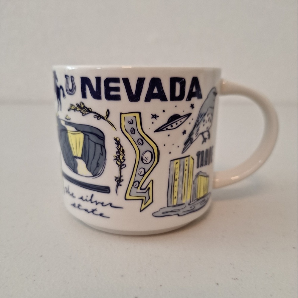 Starbucks Been There Series Nevada Across the Globe Coffee Mug New No Box